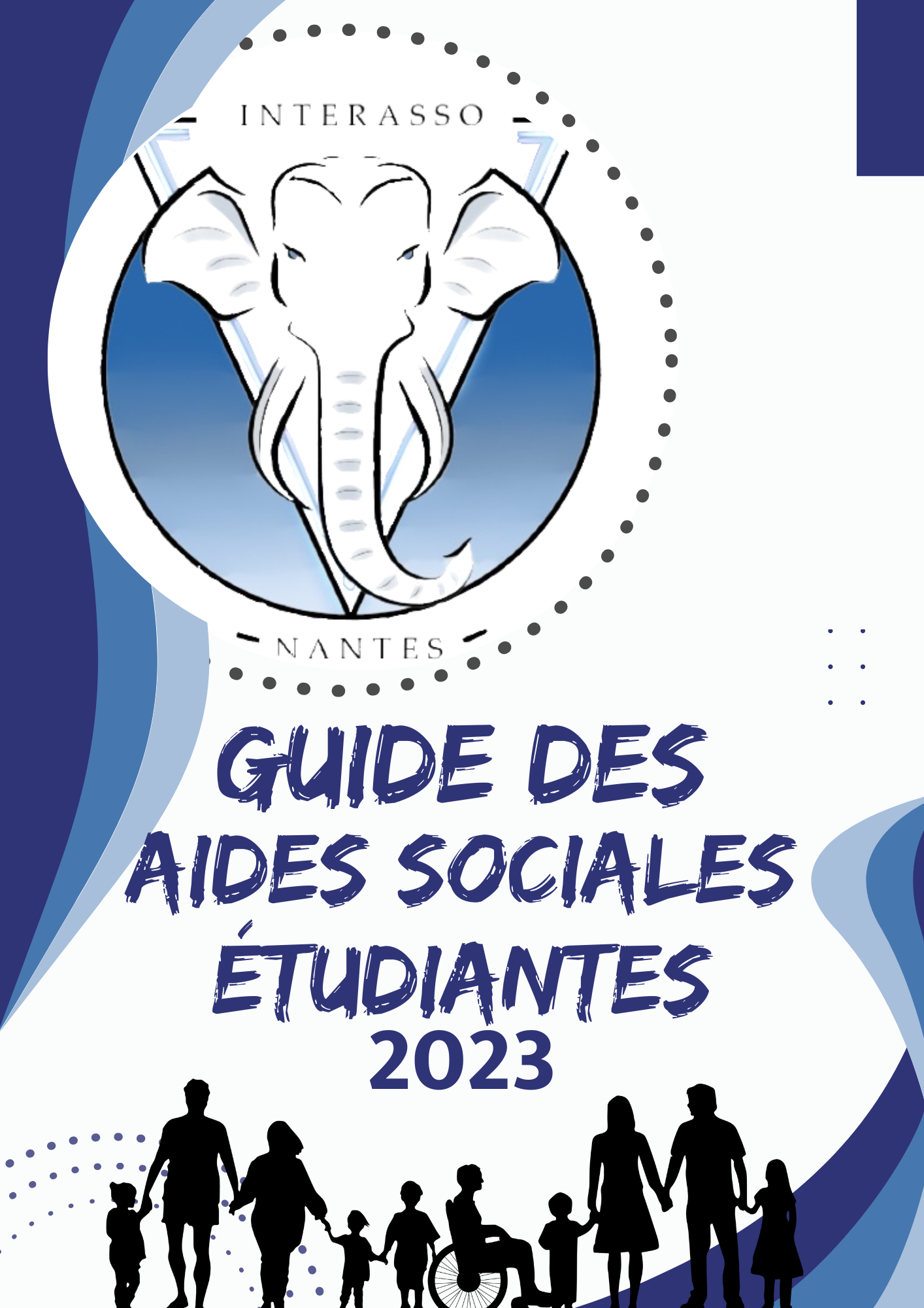 Couverture du Guides des aides sociales etudiantes 2023